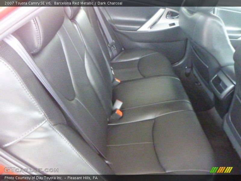 Barcelona Red Metallic / Dark Charcoal 2007 Toyota Camry SE V6