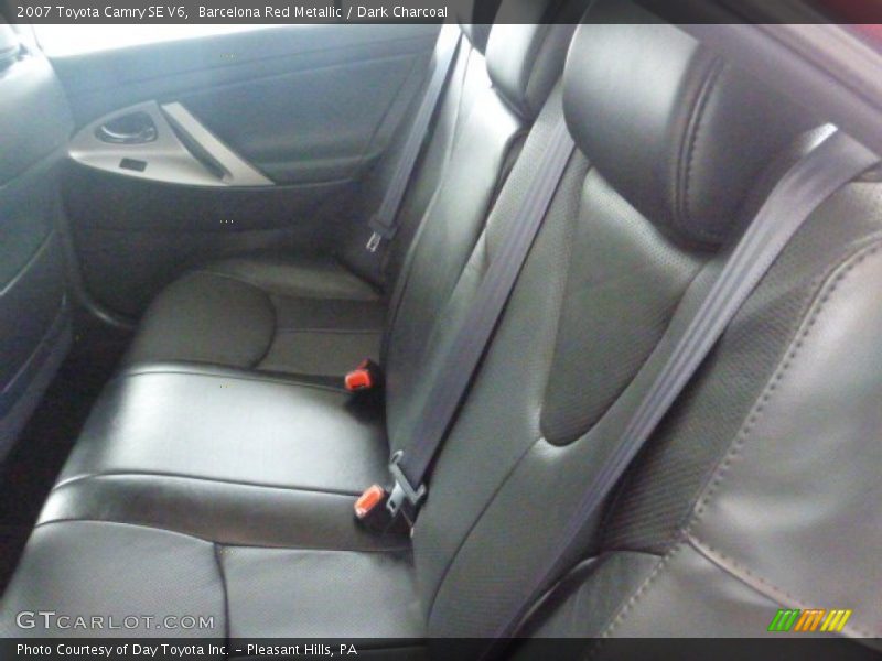 Barcelona Red Metallic / Dark Charcoal 2007 Toyota Camry SE V6