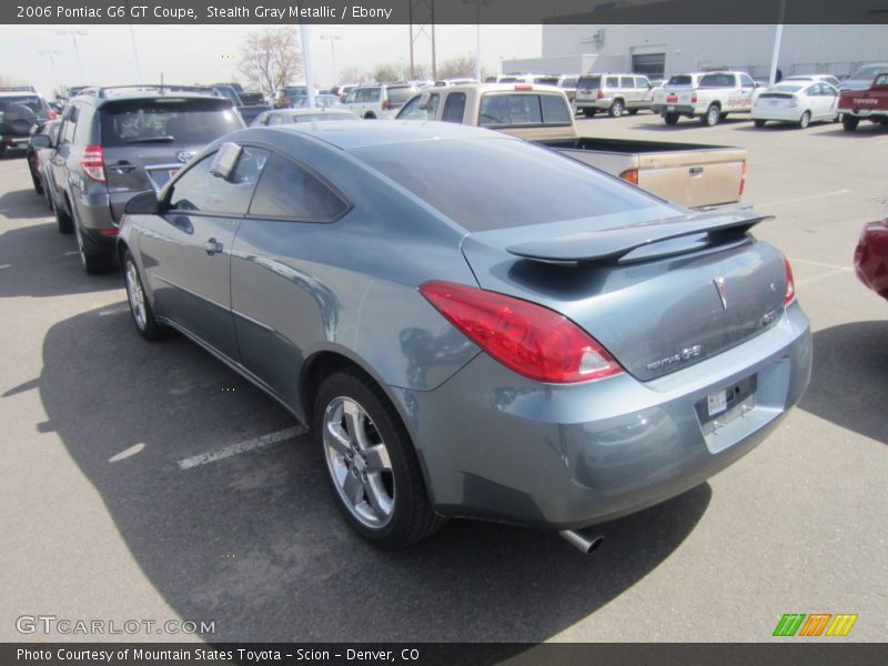 Stealth Gray Metallic / Ebony 2006 Pontiac G6 GT Coupe