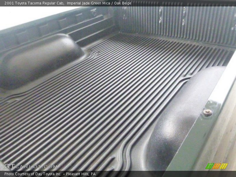 Imperial Jade Green Mica / Oak Beige 2001 Toyota Tacoma Regular Cab