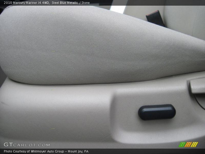 Steel Blue Metallic / Stone 2010 Mercury Mariner I4 4WD