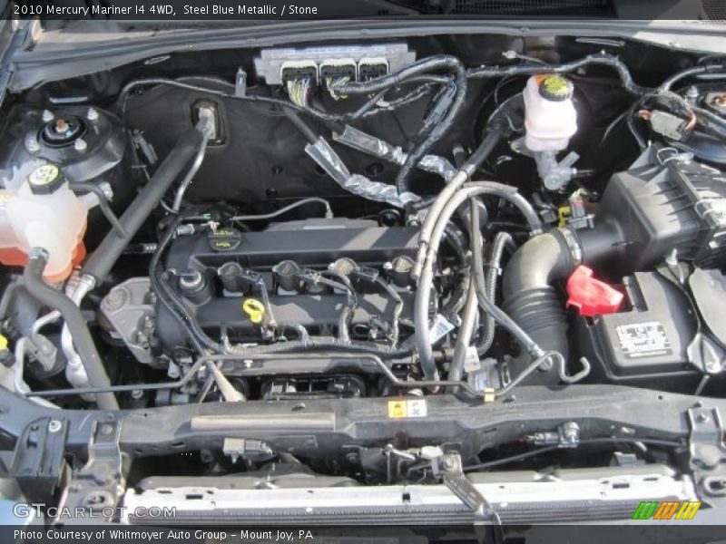  2010 Mariner I4 4WD Engine - 2.5 Liter DOHC 16-Valve iVCT Duratec 25 4 Cylinder