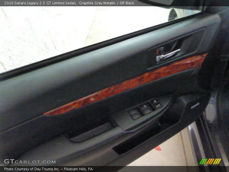 Graphite Gray Metallic / Off Black 2010 Subaru Legacy 2.5 GT Limited Sedan