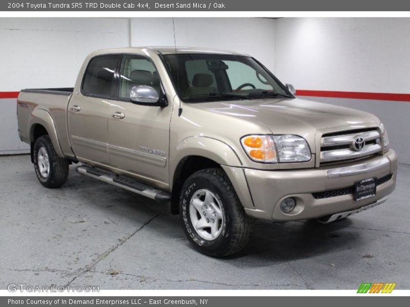 Desert Sand Mica / Oak 2004 Toyota Tundra SR5 TRD Double Cab 4x4