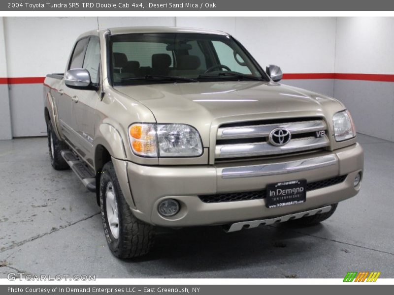 Desert Sand Mica / Oak 2004 Toyota Tundra SR5 TRD Double Cab 4x4