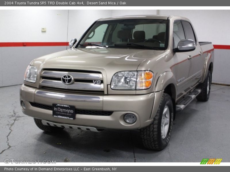 Desert Sand Mica / Oak 2004 Toyota Tundra SR5 TRD Double Cab 4x4
