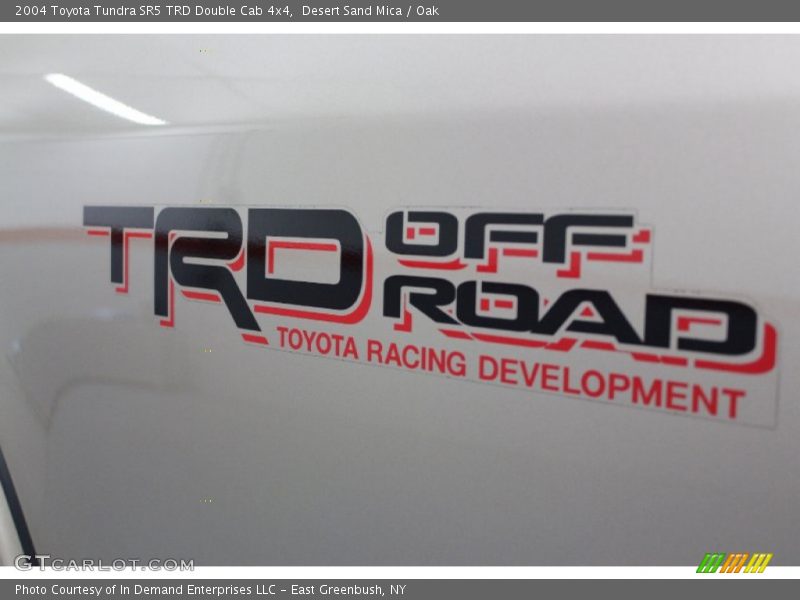 Desert Sand Mica / Oak 2004 Toyota Tundra SR5 TRD Double Cab 4x4