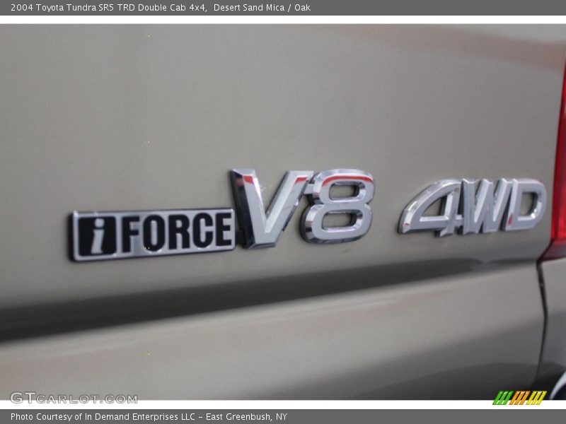 Desert Sand Mica / Oak 2004 Toyota Tundra SR5 TRD Double Cab 4x4