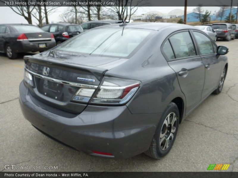  2013 Civic Hybrid Sedan Polished Metal Metallic
