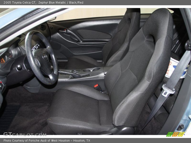 Front Seat of 2005 Celica GT