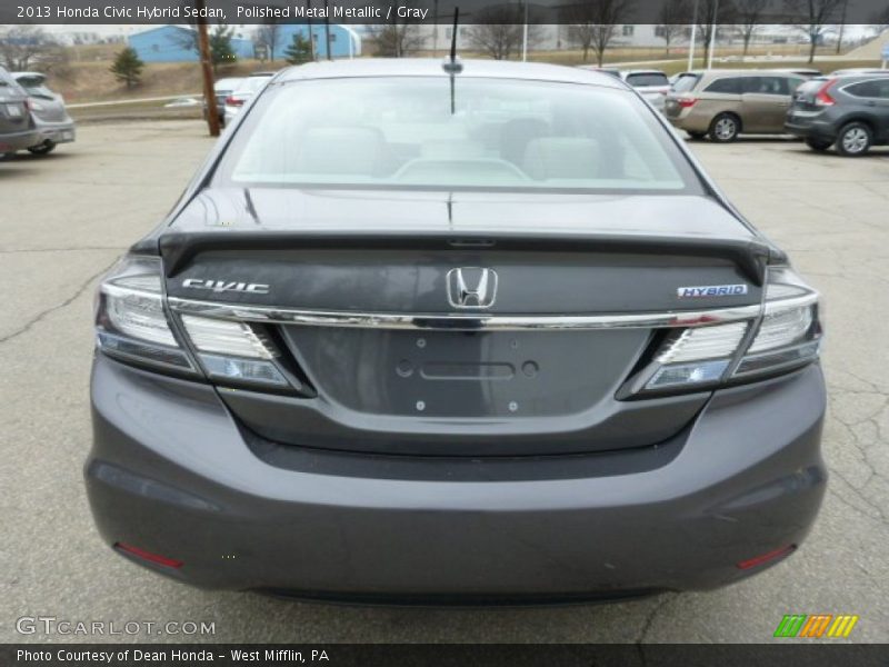  2013 Civic Hybrid Sedan Polished Metal Metallic