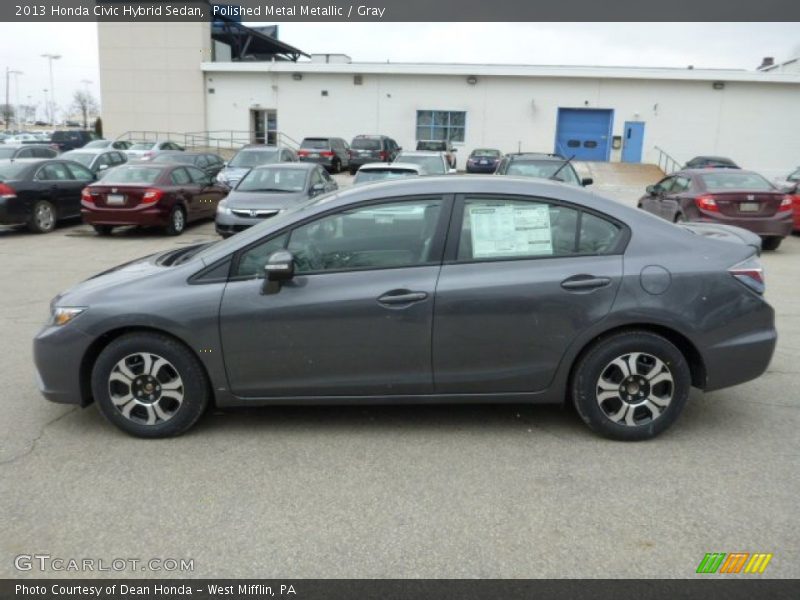  2013 Civic Hybrid Sedan Polished Metal Metallic
