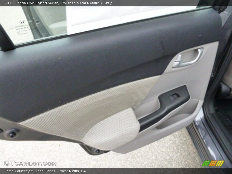 Door Panel of 2013 Civic Hybrid Sedan