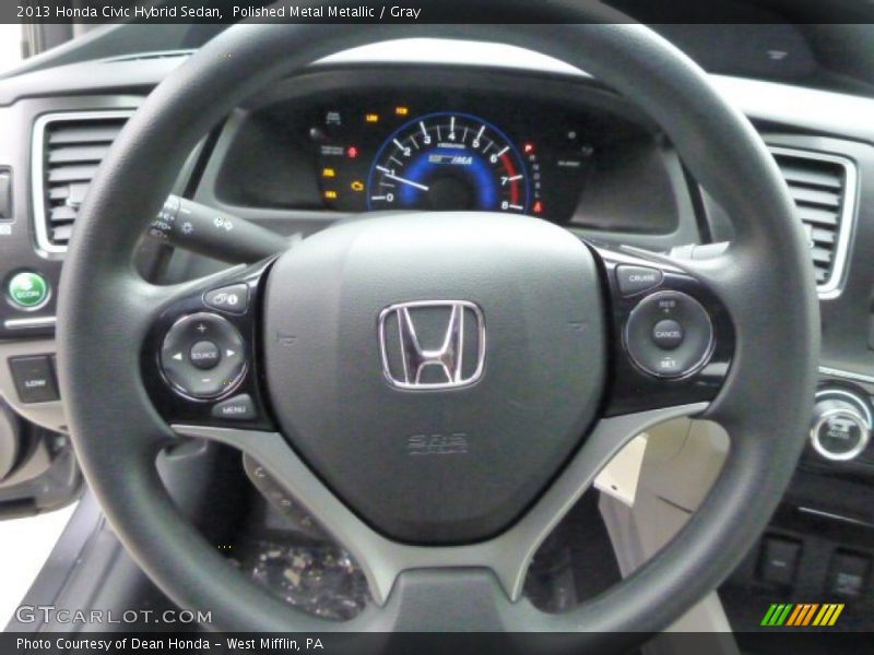  2013 Civic Hybrid Sedan Steering Wheel