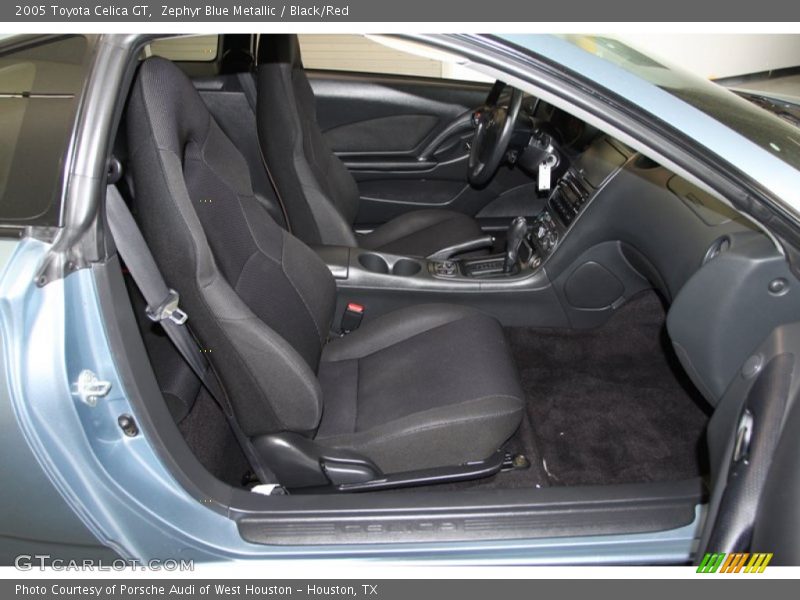  2005 Celica GT Black/Red Interior