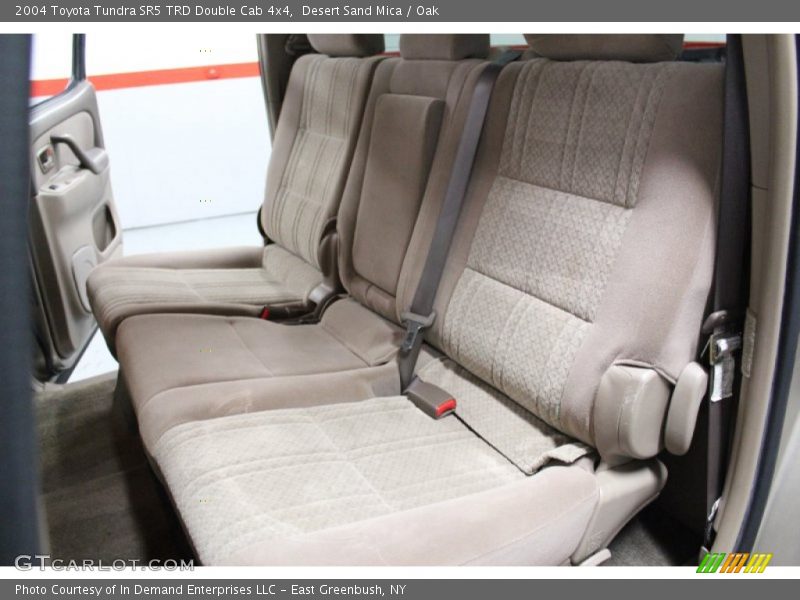 Rear Seat of 2004 Tundra SR5 TRD Double Cab 4x4