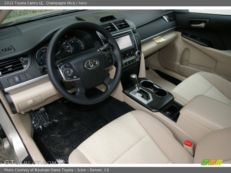 Champagne Mica / Ivory 2013 Toyota Camry LE