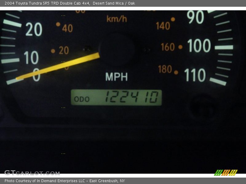 Desert Sand Mica / Oak 2004 Toyota Tundra SR5 TRD Double Cab 4x4