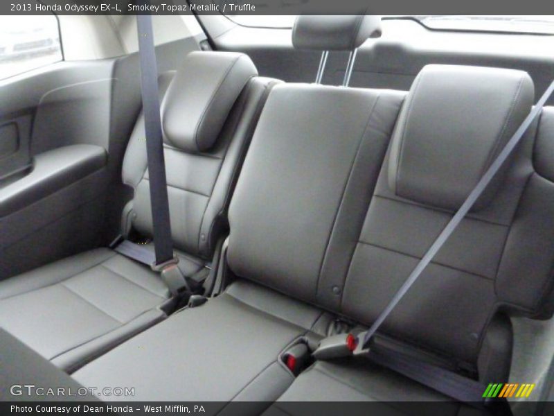Rear Seat of 2013 Odyssey EX-L