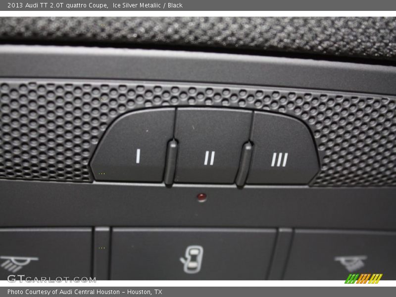 Controls of 2013 TT 2.0T quattro Coupe