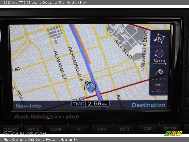 Navigation of 2013 TT 2.0T quattro Coupe