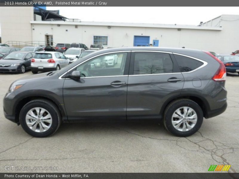 Polished Metal Metallic / Gray 2013 Honda CR-V EX AWD