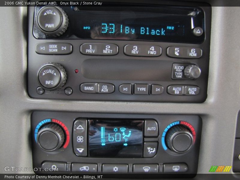 Controls of 2006 Yukon Denali AWD