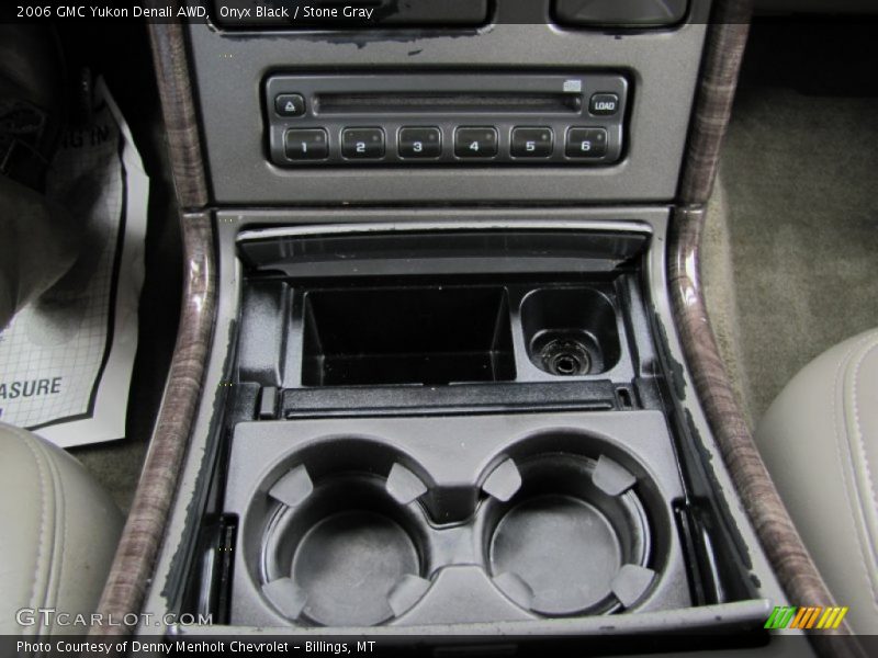 Onyx Black / Stone Gray 2006 GMC Yukon Denali AWD