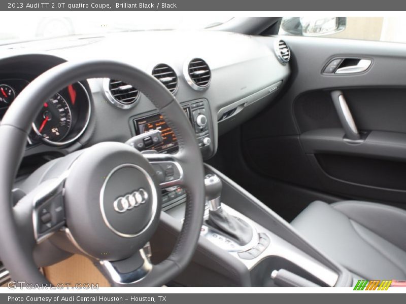 Brilliant Black / Black 2013 Audi TT 2.0T quattro Coupe