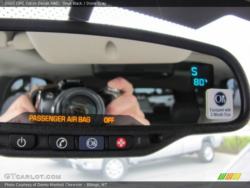 Onyx Black / Stone Gray 2006 GMC Yukon Denali AWD