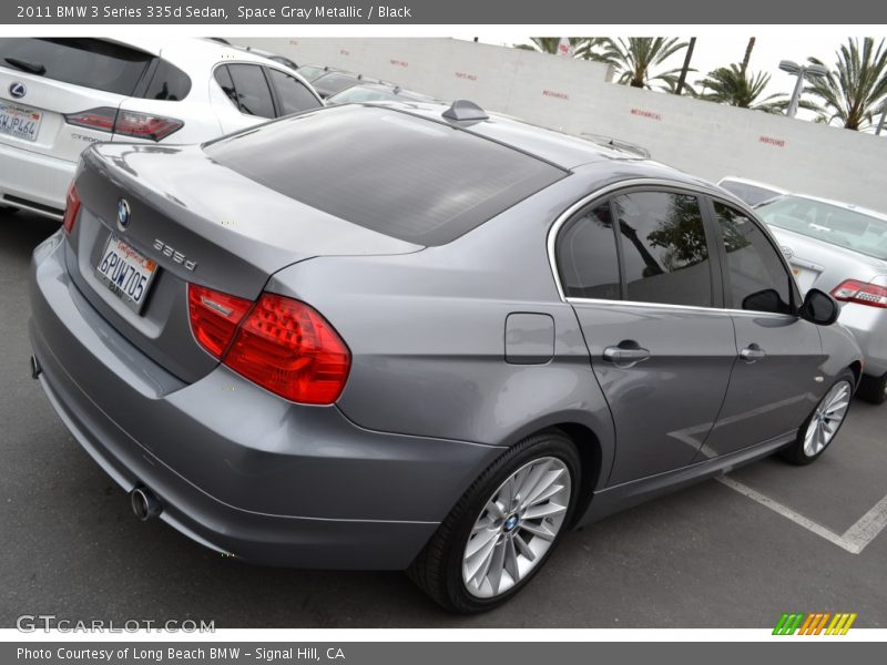 Space Gray Metallic / Black 2011 BMW 3 Series 335d Sedan