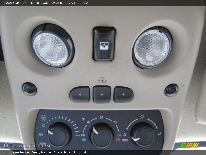Controls of 2006 Yukon Denali AWD