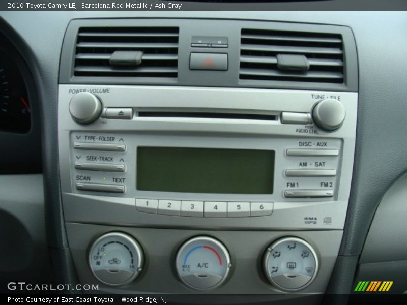 Barcelona Red Metallic / Ash Gray 2010 Toyota Camry LE
