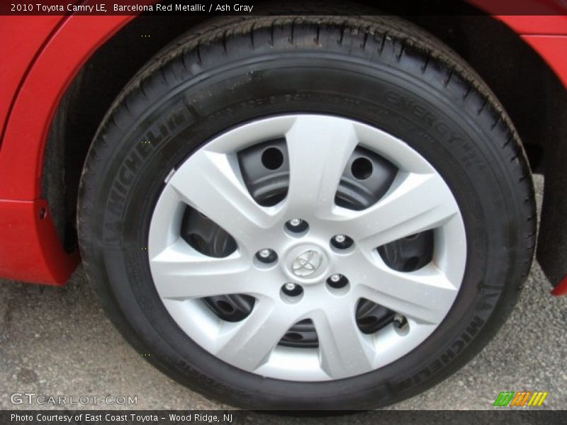 Barcelona Red Metallic / Ash Gray 2010 Toyota Camry LE