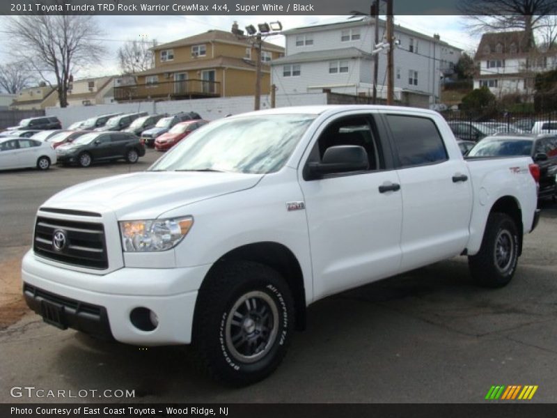 Super White / Black 2011 Toyota Tundra TRD Rock Warrior CrewMax 4x4