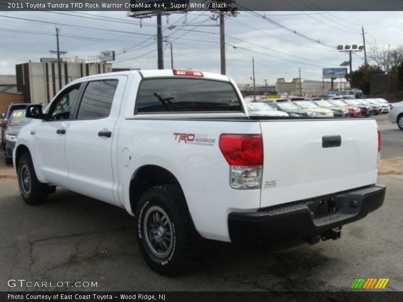 Super White / Black 2011 Toyota Tundra TRD Rock Warrior CrewMax 4x4