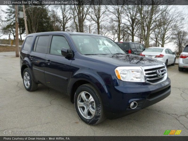 Front 3/4 View of 2013 Pilot EX 4WD
