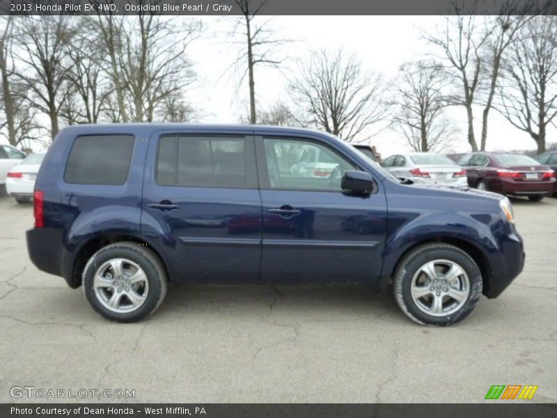  2013 Pilot EX 4WD Obsidian Blue Pearl