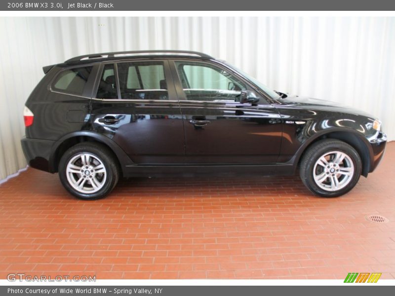 Jet Black / Black 2006 BMW X3 3.0i