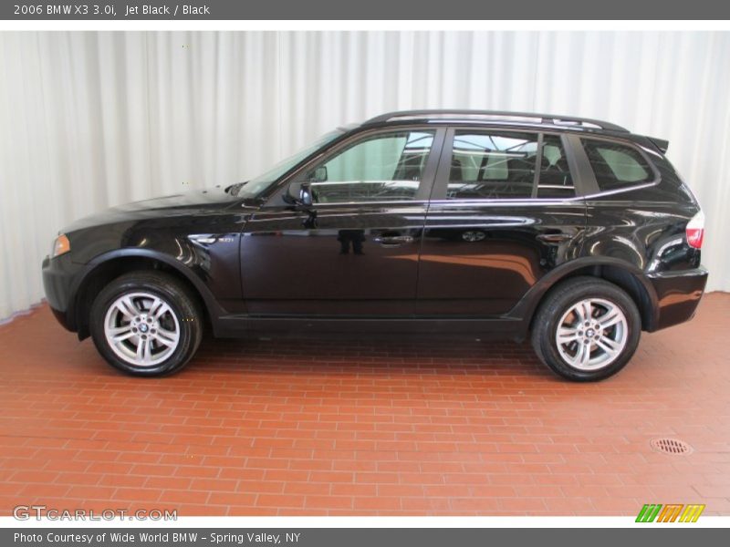 Jet Black / Black 2006 BMW X3 3.0i