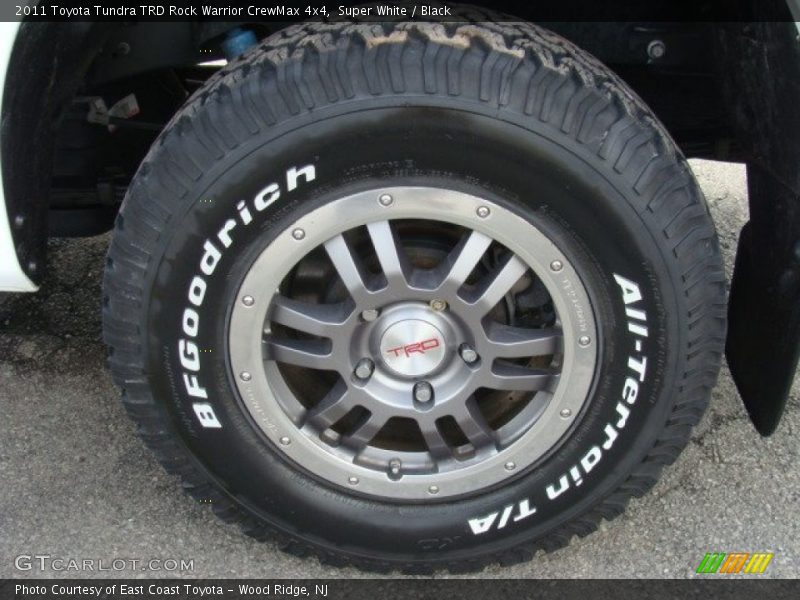 Super White / Black 2011 Toyota Tundra TRD Rock Warrior CrewMax 4x4