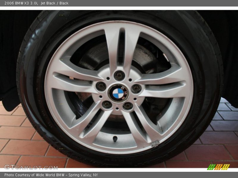 Jet Black / Black 2006 BMW X3 3.0i