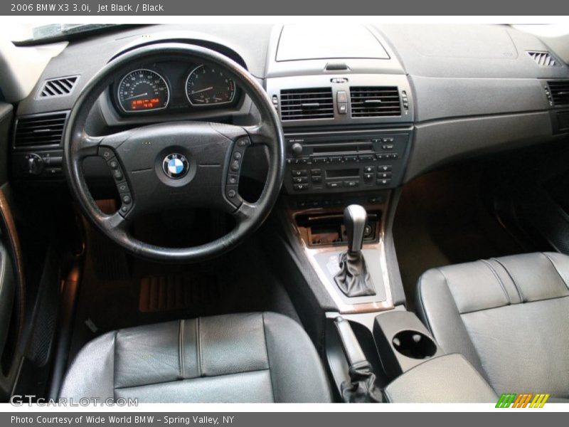 Jet Black / Black 2006 BMW X3 3.0i