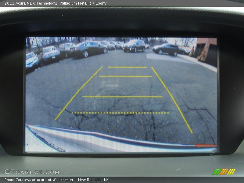 Palladium Metallic / Ebony 2011 Acura MDX Technology