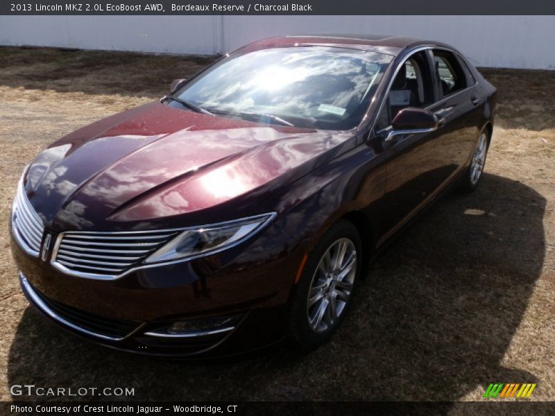 Bordeaux Reserve / Charcoal Black 2013 Lincoln MKZ 2.0L EcoBoost AWD