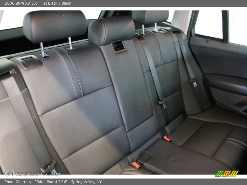 Jet Black / Black 2006 BMW X3 3.0i