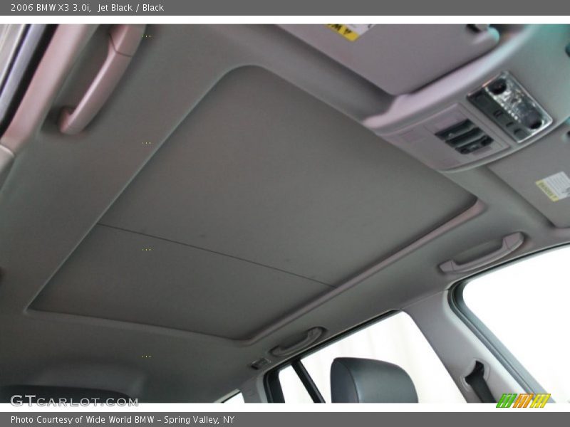 Jet Black / Black 2006 BMW X3 3.0i
