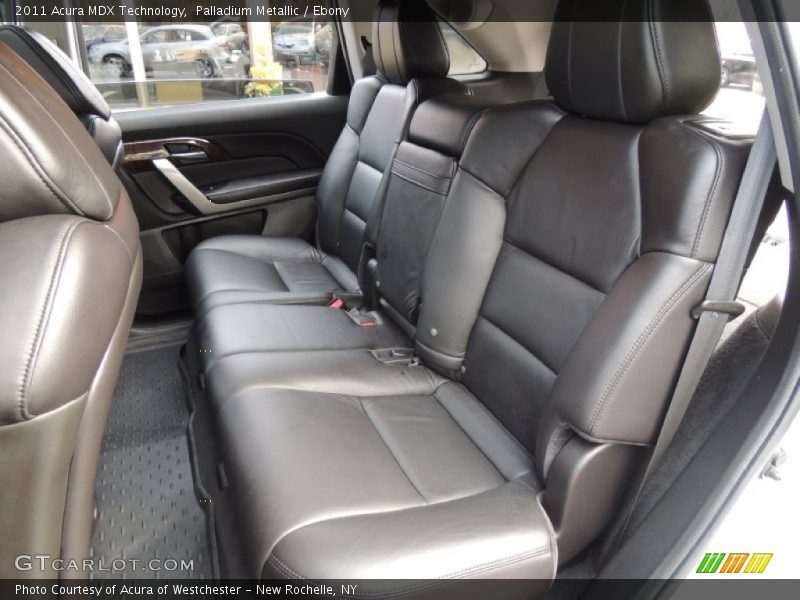 Palladium Metallic / Ebony 2011 Acura MDX Technology