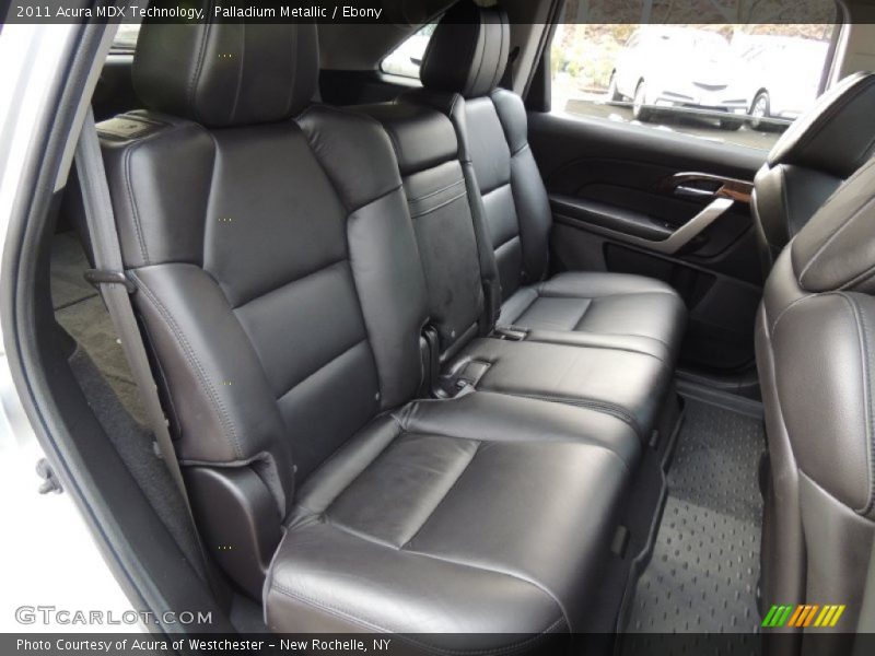 Palladium Metallic / Ebony 2011 Acura MDX Technology