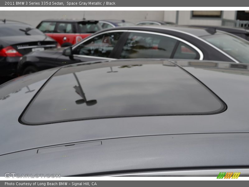 Space Gray Metallic / Black 2011 BMW 3 Series 335d Sedan